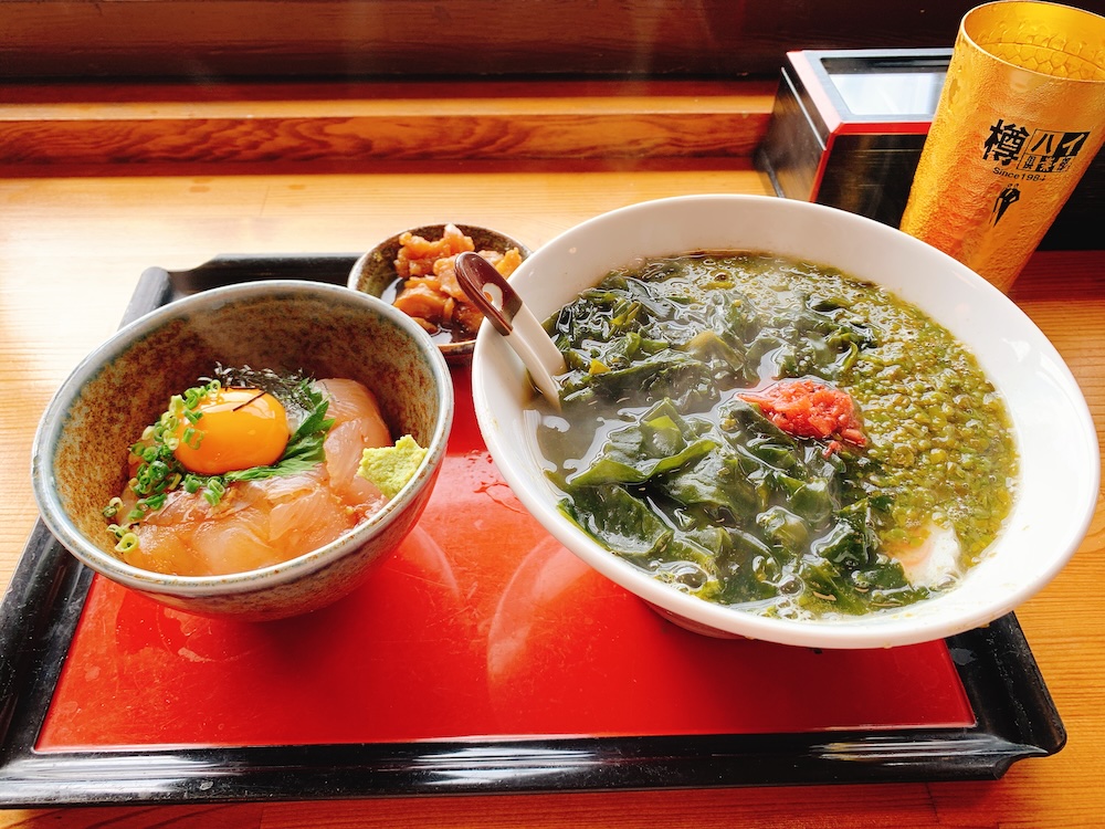 【逗子・小坪漁港】漁師さんが営むめかぶラーメンと漬け丼のお店『まさかり丸』で（また）綺麗になってきた話