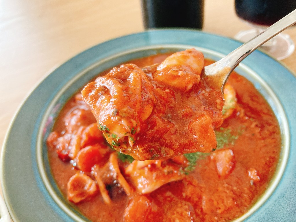 地下都市『アガルタ』の謎と超文明の話【イカワタのトマト煮込み】を添えて