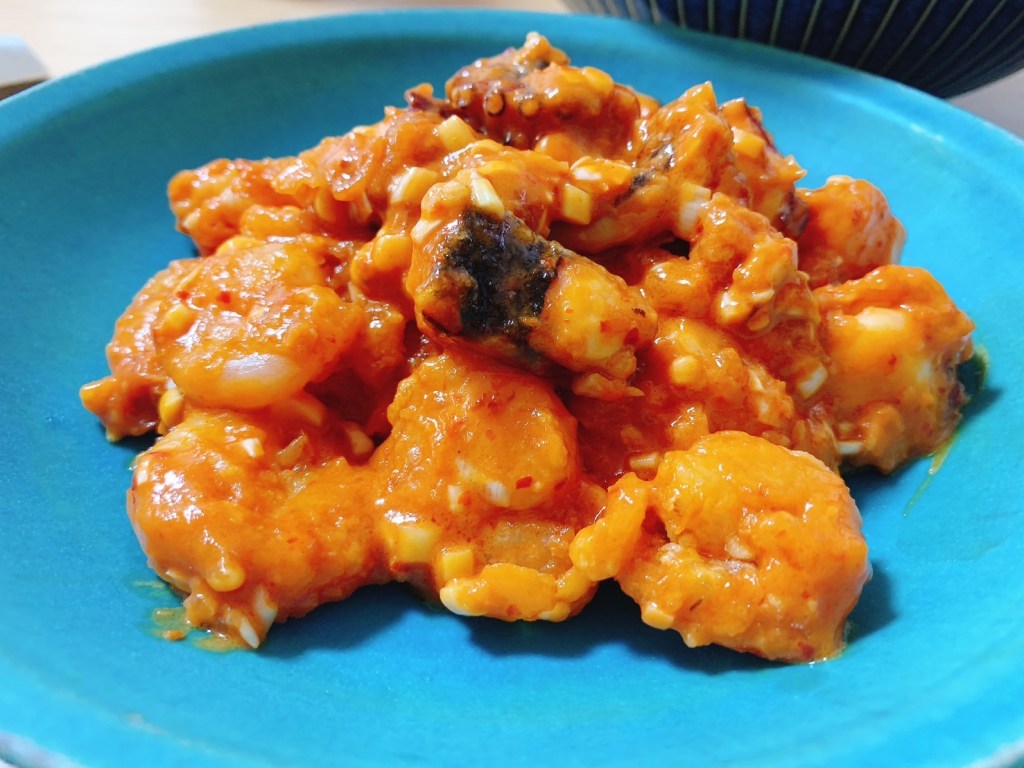 【晩酌研究】エビチリならぬ『タコチリ』ぶりんぶりん食感が新しいおつまみ